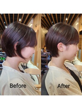 キレイコムデュース(Deuce) 酸性ストレートショートスタイル