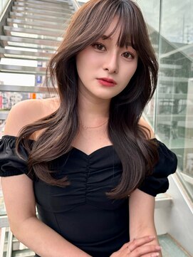 グロー 大宮(GLROW) 韓国大宮顔周り髪質改善レイヤー前髪カットくびれ韓国風韓国ヘア