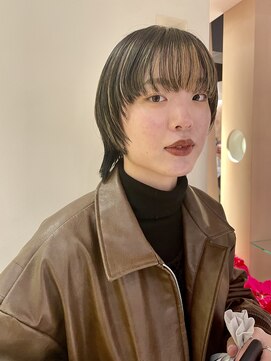 ビファインイーハアヴェダ(Befine e-ha AVEDA) 顔周りレイヤーボブウルフ