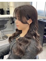 ロンドアヴァントゥス 池袋(Lond aventus) 韓国レイヤー/韓国風/ボブ/髪質改善/黒髪/ブリーチなし〔池袋〕