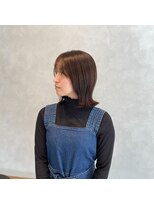 ポワントドゥピエ(pointes de pieds) 《Pointes de pieds》ミディアムボブ