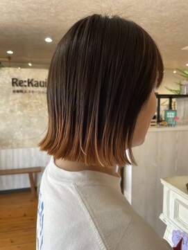 アネラ リラクシス(Anera Relaxsis) 裾カラー(40代)