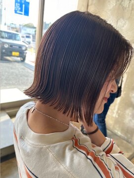 グッドネイバーズ 水戸(GOOD NEIGHBORS  グッドネイバーズ) デザインカラー/ニュアンスカラー/ヘルシースタイル/外はねボブ