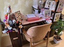 ヘアー サロン 氣流(Hair Salon)の雰囲気(ネイルブースはこちら。季節のデザインも揃えております♪)