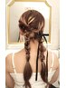 【９時～デザインヘアセット】金箔、写真付き