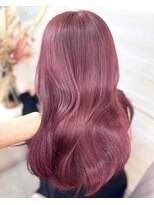 エルバイラビス 大宮(elu by lovis)&nbsp;《高瀬寛菜》ピンクラベンダーケアブリーチ/ハイトーン/埼玉大宮