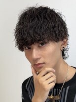 ビカム 名駅(become)&nbsp;【波巻きツイスパウルフ】メンズツイストスパイラルパーマ名古屋