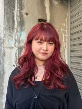 ハイプ(HYPE) 【藤沢/湘南】レッドカラー/ブリーチ/チェリーレッド