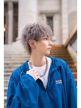 オーシャントーキョーウエスト 心斎橋 (OCEAN TOKYO WEST) 波巻きパーマメンズツイストスパイラルパーマハイライト