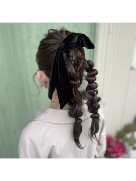 ヘアーレクスアリイ(Hair Lex Alii) 編みおろしツインヘア