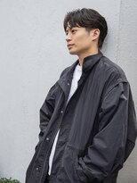 シティ(CITY)&nbsp;スペインカールスパイキーショートブルーブラック韓国マッシュ