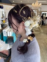 コワファースト 大分(COIFF1RST) 成人式/編みおろしスタイル