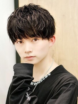 リップスヘアー 銀座(LIPPS hair) ナチュラル束感クールマッシュ