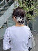 韓国カチモリシニオンヘアアレンジ☆　武蔵小杉