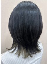 トウカ 南行徳店(TOUKA)&nbsp;ウルフレイヤー/アッシュブラック/インナーカラー[南行徳駅]