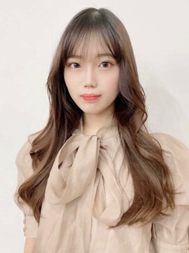 ヴァンサンク(Vingt-cinq) 小顔大人可愛いモテ髪☆薄めバング&ふんわりレイヤーカール