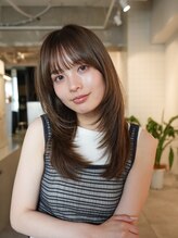 ラヴィズム 松崎店(LUVISM) 韓国/顔周りレイヤー/おくれ毛/ベージュ/ダブルカラー/東区/松崎