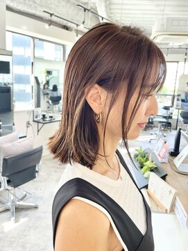 エイス 梅田 中津(Ace) プツ切りレイヤー シースルーバング