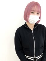 シイノ(Siino)&nbsp;ミニボブ+ペールピンク