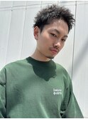 ダブルカラー/メンズカット/白髪ぼかし/韓国風ヘア/髪質改善
