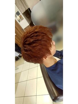 クリアオム 草加(CLEAR homme) 束感レッドマッシュ