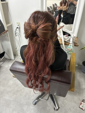 トータルビューティーサロン ディーグレース(TotalBeautySalon D.Grace) ヘアセット／リボンヘア