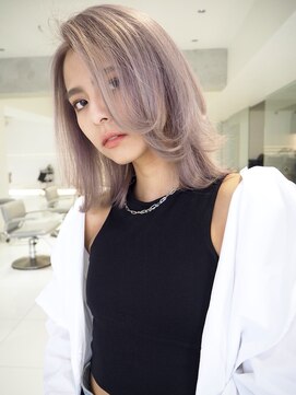 レイズ 国分寺店(RAYS) レイヤーカット・ラベンダーベージュ　[国分寺]