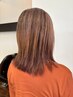 カット＋髪質改善カラー＋水素トリートメント ￥15700