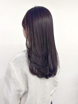 ノウハウ キョウト(KNOWHOW kyoto) ワンカールレイヤー/顔まわりレイヤー/ピンクラベンダー