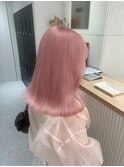 インナーカラー/トリートメント/デザインカラー/ペールピンク