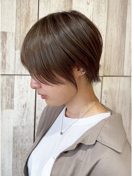 Filer　顔周り/前髪カット/髪質改善/まつ毛パーマ【4/15 NEWOPEN（予定）】 ショート/小顔ショート/ショートカット/ショートヘア