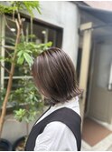 外ハネ大人ボブ