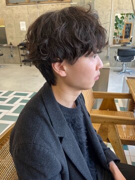ノエ(noe) ニュアンスパーマ/メンズ/MEN’S/メンズカット/栄/h56