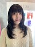 【寧音指名】カット＆シャンプーブロー￥3300