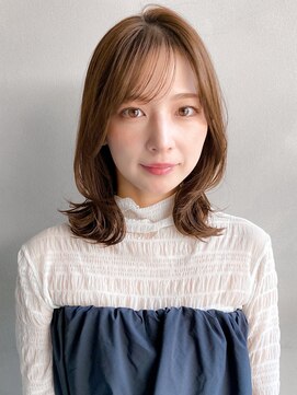 リヤン 表参道(lyann) 外ハネボブナチュラルカール20代30代40代◎艶感サイドバング