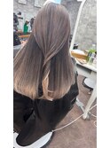 ブリーチハイライト髪質改善ダブルカラーレイヤーカット/本厚木