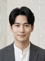 アマンドール(Aman D'or)&nbsp;【佐久間】好感度センターパート/韓国風メンズビジネススタイル