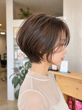キュウヘアー(KYUU HAIR) ひし形レイヤーショート/小顔ショート/髪質改善