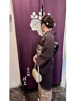 五三桐 村上&nbsp;◎ご持参訪問着　着付け
