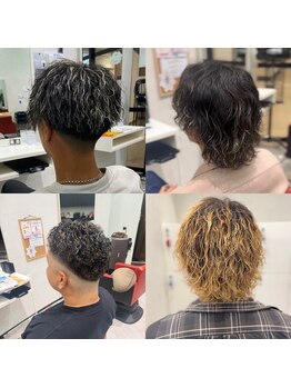 シックノアール(CHIC NOIR)の写真/《メンズカットもお任せ♪》メンズから支持多数★骨格やシルエットに合わせた再現性高いスタイルをご提供！