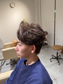 シーツー 三吉店(C2)の写真/今流行りメンズパーマ！骨格、髪質に合わせたパーマのご提案、なりたいを叶える！
