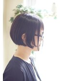秋のショートボブ