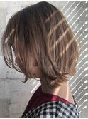 /切りっぱなし/抜け感/外ハネ/アンニュイ/外国人風/トレンド感/