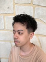 エムズアルカディア(M'Z ARCADIA)&nbsp;アップバングスタイル