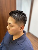 ケースタイル ヘアスタジオ 神保町店(K STYLE HAIR STUDIO) フェード/バーバースタイル/刈上げ/束感ショート/震災刈り