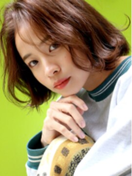 オーバーヘアー 倉敷店(over hair) 【Lafith】ナチュラル切りっぱなしボブスタイル