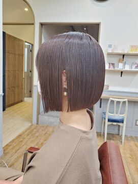 グランシュ 青葉台店(GranCieux) 切りっぱなしミニボブ☆
