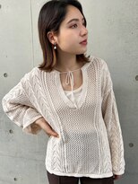 【山田】インナーカラー切りっぱなし外ハネボブ