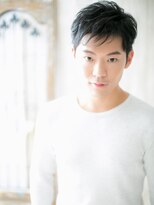 モッズヘアメン 札幌月寒店(mod's hair men) ≪mod's men≫アッシュブラック&ツーブロックショートf