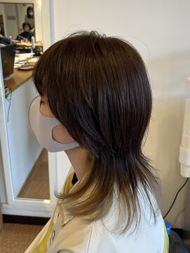 ヘアーコンセプト(HAIR CONCEPT) フェイスレイヤーウルフカット